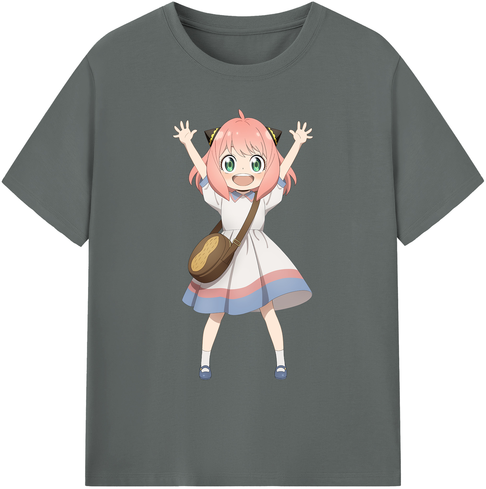 （画像用） SPY×FAMILY间谍家家酒 綿100％ メンズ半袖Tシャツ｜肌触りやわらか＆通気性